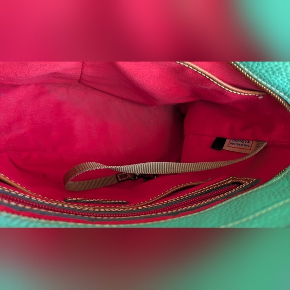 Dooney & Bourke Pebble Grain Leather Shoulder Bag - Picture 11 of 14